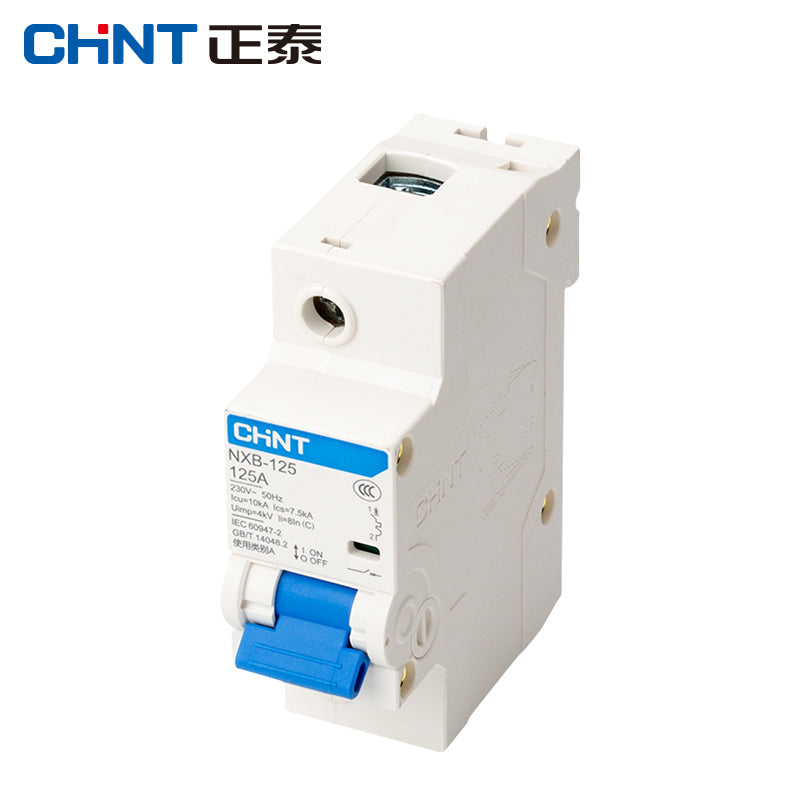 Chint NXB-125-1P-125A Air switch overload air switch small circuit breaker DZ47 upgraded version 1P C125