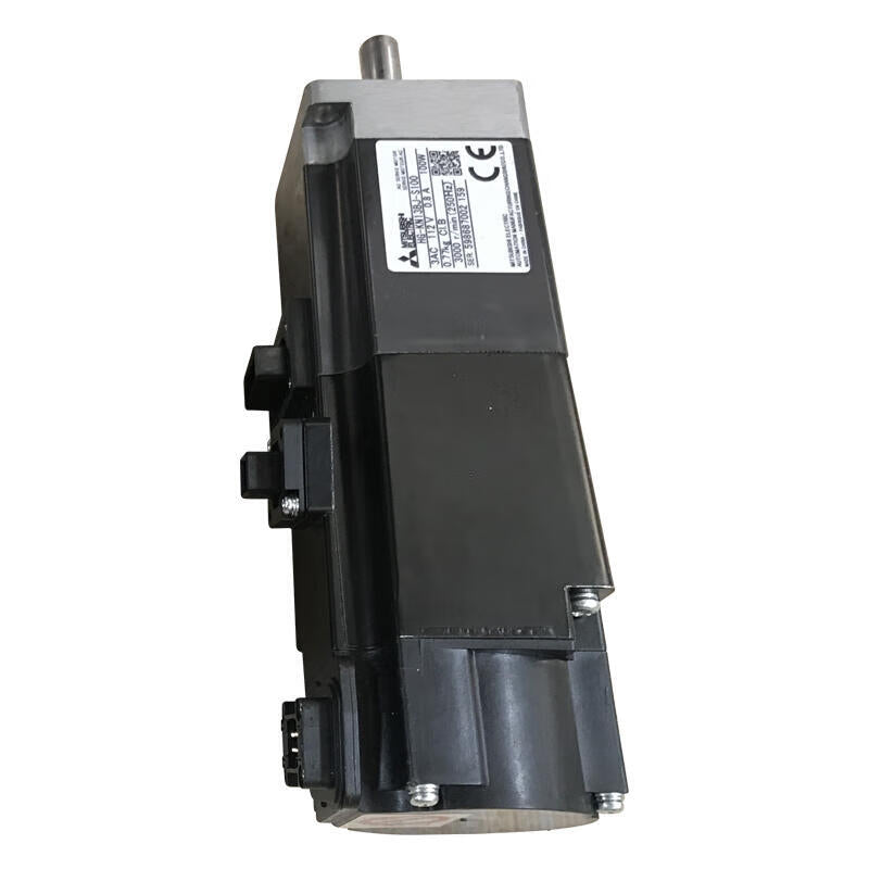 Mitsubishi Electric 100W servo motor low inertia 3000r/min straight shaft with oil seal; HG-KN13BJ-S100