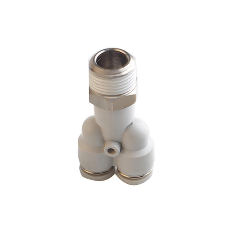 AirTAC PYB6M5 Male Thread Y-Type Tee Fitting for φ6mm Pipe