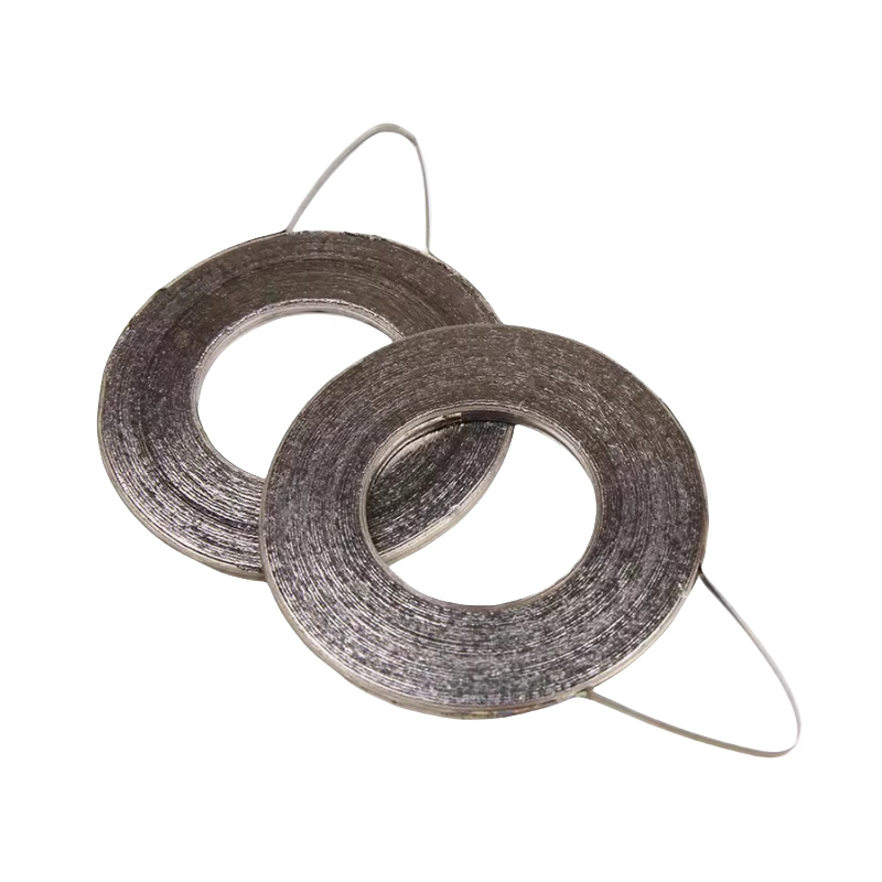 Xijun Metal Gasket Graphite Spiral Wound Flange High Temperature and High Pressure Stainless Steel Sealing Gasket - Unit Price DN50 (2 inches)