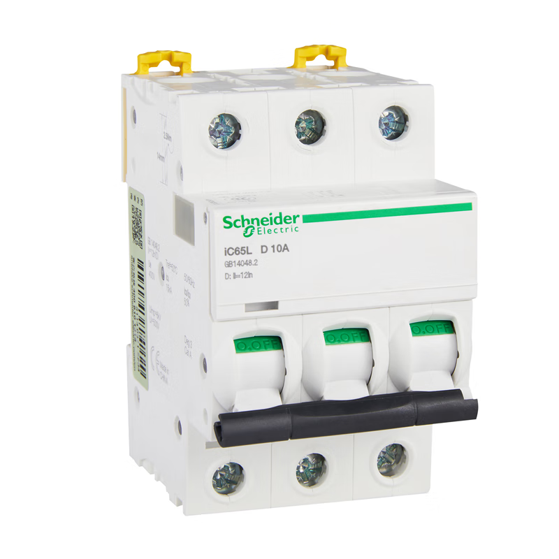 Schneider Electric iC65L 3P D10A Miniature Circuit Breaker