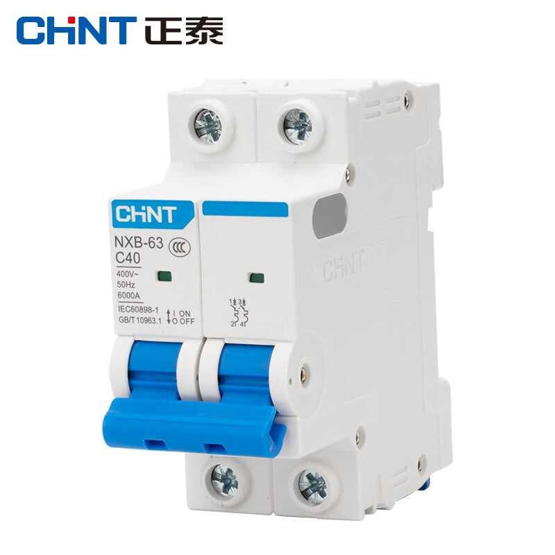 Chint (CHNT) NXB-63-2P-C40 industrial circuit breaker air switch