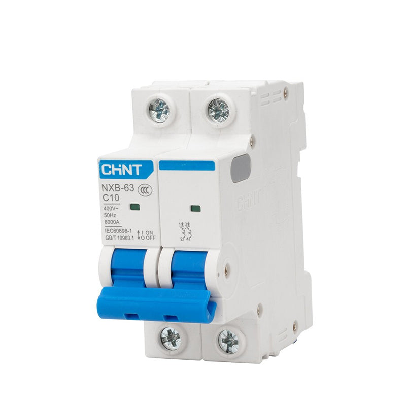 Chint (CHNT) small circuit breaker leakage protector air switch residential small air switch main circuit breaker NXB-63-2P-C-10A