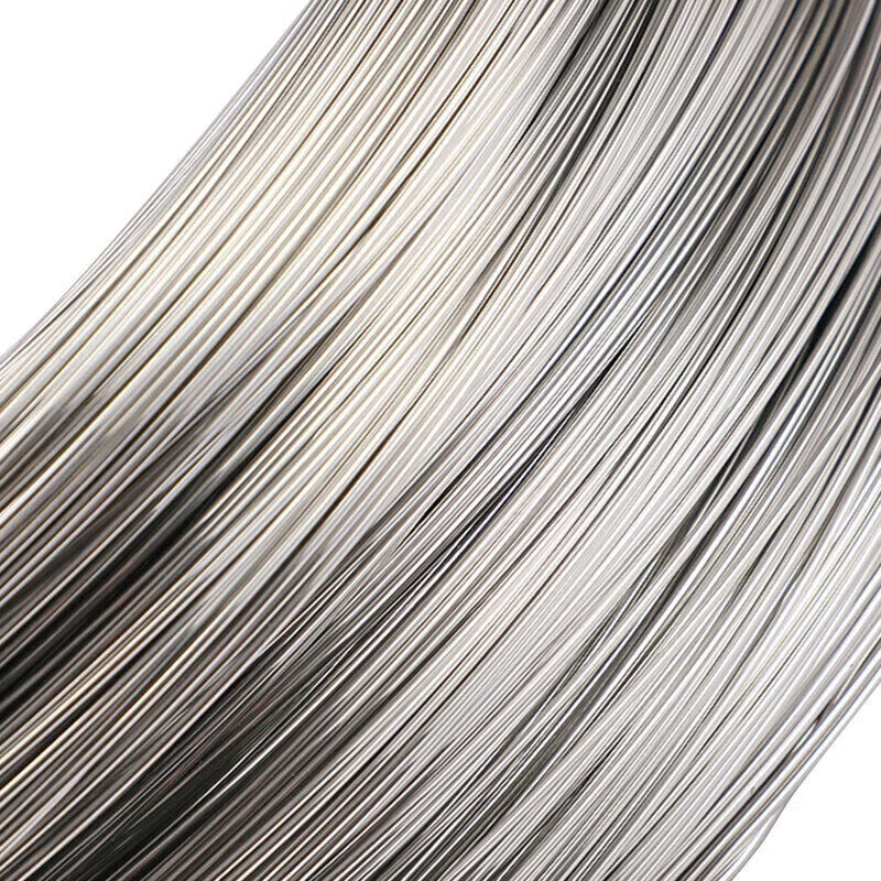 Jingu Lao 304 Stainless Steel Wire, Single Strand, Soft and Hard Spring Steel Wire, Single Strand Binding Wire, 2mm Medium Hard Wire (1kg), Approx. 40 Meters