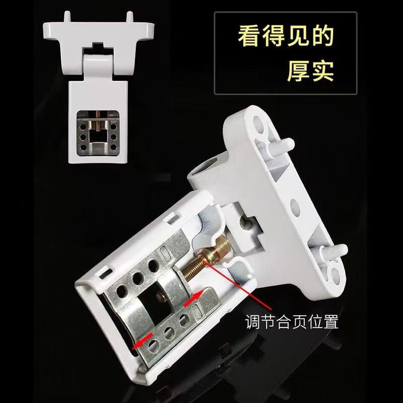 Shanhe Industrial Products PVC door hinges, balcony door and window hinges, inward and outward casement door and window hinges, weighted adjustable hinges, hardware hinges, PVC door and window adjustable hinges [1 piece]