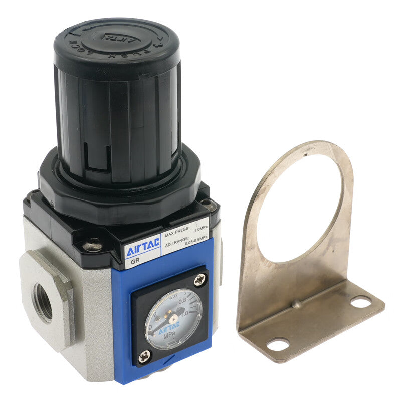 AirTAC air source processing unit, pressure regulating valve (attached table, with bracket); GR30010F1