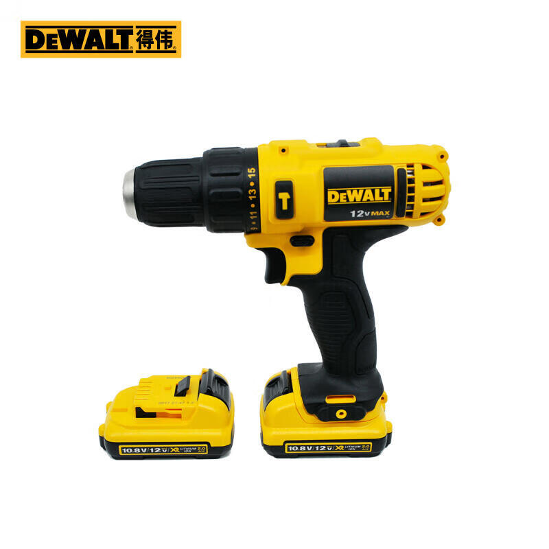 Dewalt 12V Cordless Impact Drill 10mm (2Pcs Bttries + Charger)