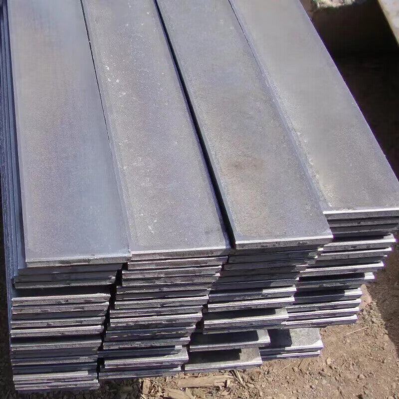 Steel Precast Products, Black Flat Iron, Steel Plate Slitting, Flat Steel, Flat Iron, Price per Meter, 50mm Width * 4mm Thickness, Iron Strip, Conductive Grounding Electrode