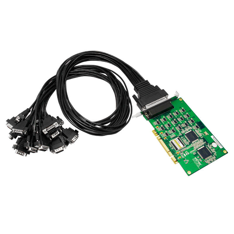 UOTEK Industrial PCI to RS232 Serial Port Card 16-port Desktop Serial Port Expansion Card with Serial Port Cable 9-pin COM Port; UT-7516