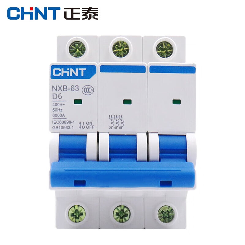 Chint NXB-63-3P-D6 Upgraded Circuit Breaker Air Switch