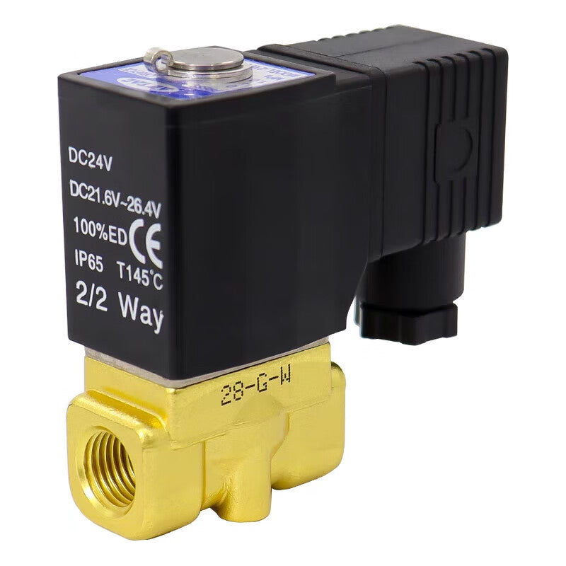 AirTAC Internal Pilot Fluid Control Valve, Normally Closed, DIN Socket Type, 2W05015B