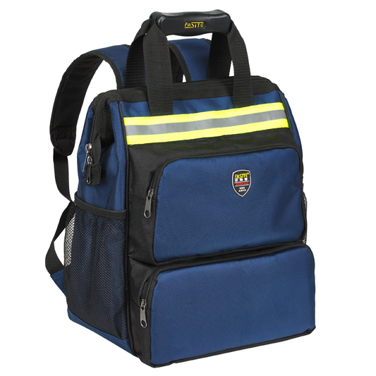 FASITE shoulder tool bag: thickened, strong, wear-resistant large canvas multi-functional elevator maintenance electrician backpack