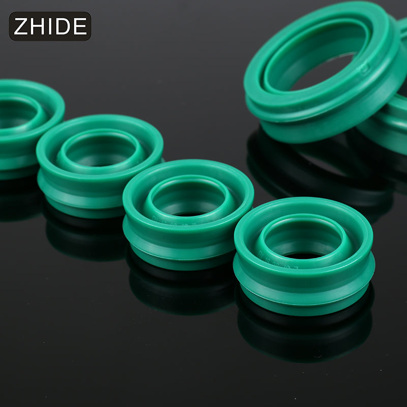 ZHIDE WEU type cylinder dust seal, pneumatic piston rod special sealing ring, polyurethane, 25*35*11.2mm