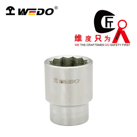 Dimension Stainless Steel Socket Head (1/2" Square) German Standard Industrial Grade 17mm ST8501-17