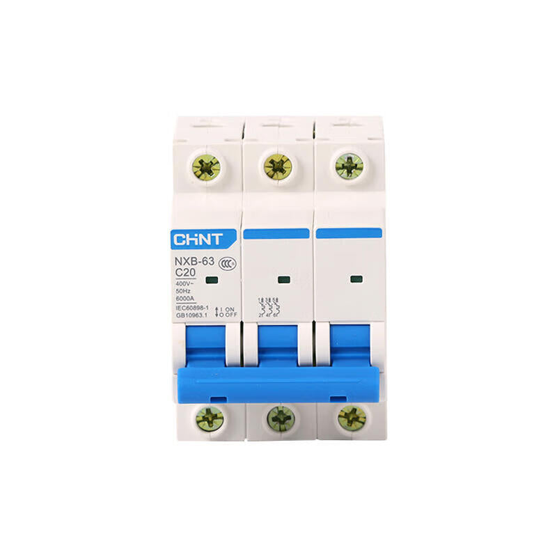 Chint small circuit breaker; NXB-63 3P D4