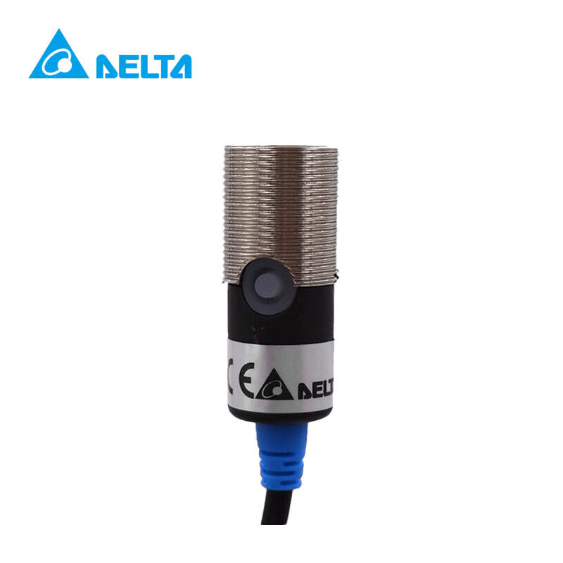Delta mirror reflective photoelectric sensor, body M18 cylindrical, Push-Pull output, +12-24VDC operation, light-in/light-shielded, 4.2m detection distance; PS-ML4-US22