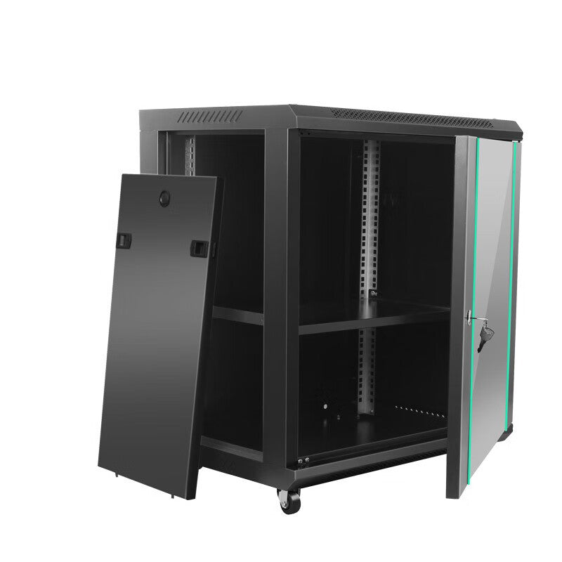 Tuteng W6512U Router Switch Optical Modem Cabinet - Black