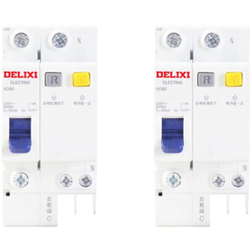 DELIXI HDBE-63LE 63A Earth Leakage Circuit Breaker Switch