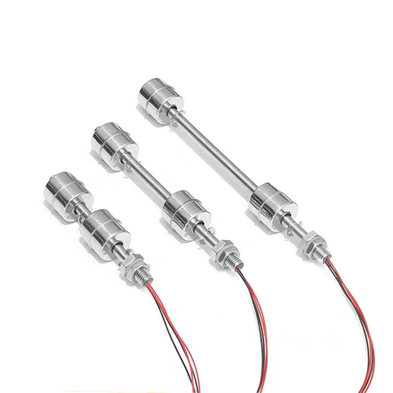 USAMR High Temperature Resistant 304 Stainless Steel Float Switch, Liquid Level Switch, Water Level Controller, Liquid Level Sensor, Double Ball