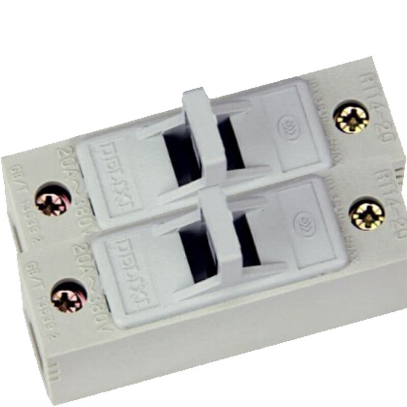 DELIXI-ELECTRIC-cylindrical cap fuse holder-RT14-20-holder-/piece