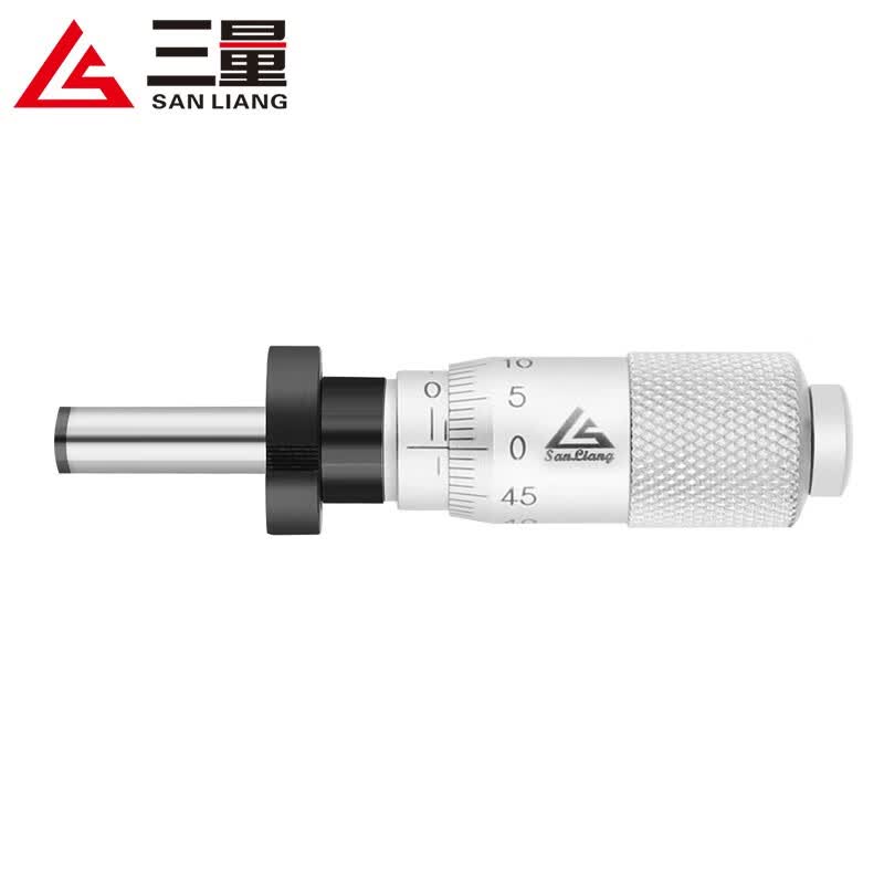 Three-dimensional digital micrometer with 0-25mm high precision (0.001mm) spiral micrometer and flat round head, JD368 mechanical, 0-13mm flat head with nut.