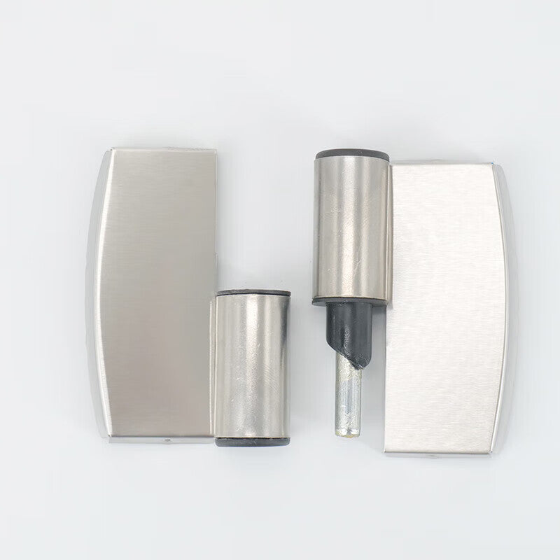 Masford Stainless Steel Partition Hinges, Public Toilet/Restaurant Self-closing Door Removable Hinges, Right Side Stainless Steel, 2 Pieces