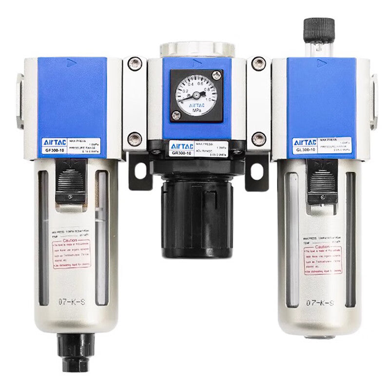 AirTAC air source treatment component, triple piece (attached table, with bracket); GC30010F1