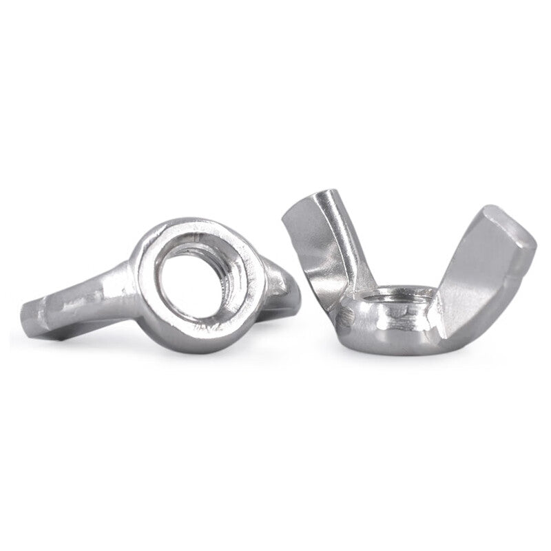 Steel Precast Products National Standard Galvanized Butterfly Nuts, Razor Head Hand-Tightening Nuts, Ingot Nuts, [Jingcang] M10 (50 pieces per pack)