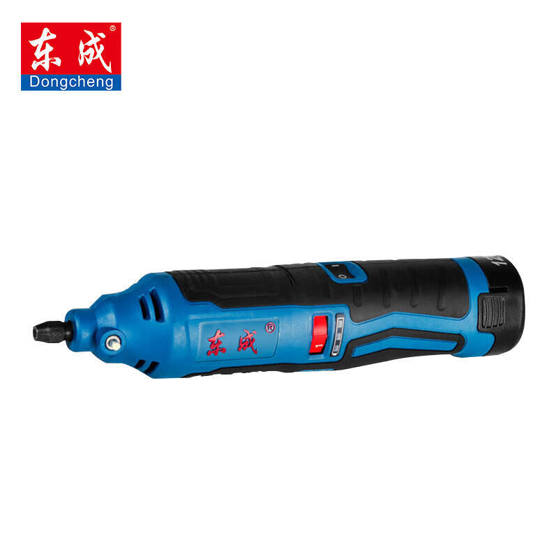 Dongcheng 12V rechargeable electric grinder (two batteries and one charger); DCSJ10 (E type)