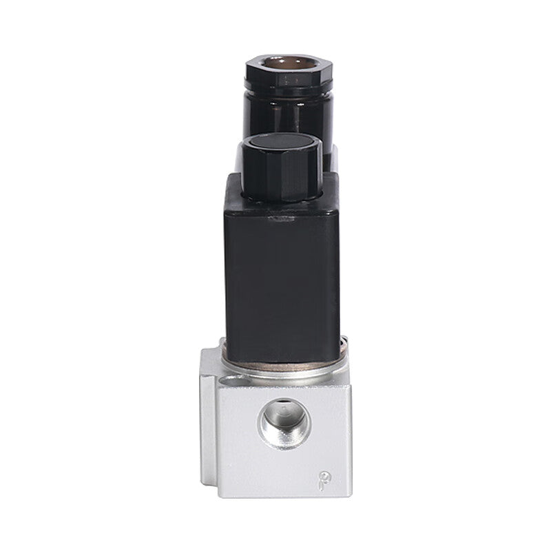 AirTAC 2-position 3-way normally closed, direct-acting solenoid valve, DIN socket type; 3V206NCB