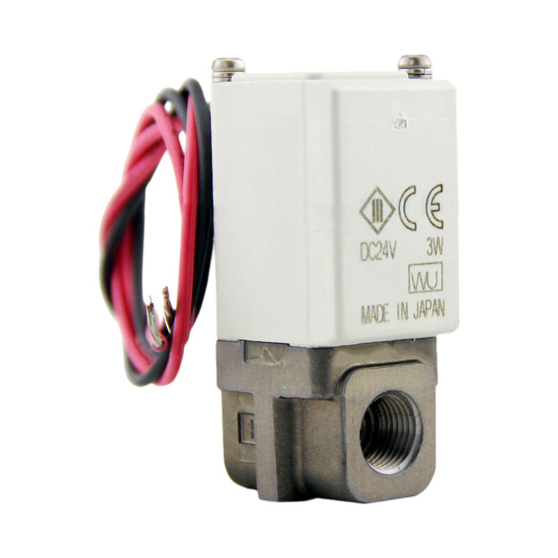 SMC small direct acting 2-way solenoid valve; VDW20NA