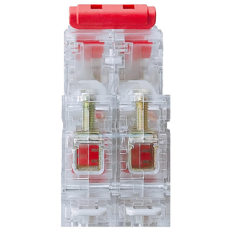 Delixi Electric DZ47TR transparent small circuit breaker; DZ47TR transparent MCB 4.5kA 2P D type 16A
