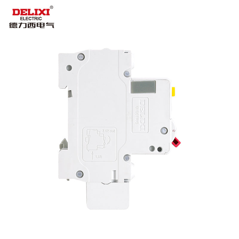 Delixi electrical circuit breaker DZ47sLE 1P+N (N pole straight-through) C 10A