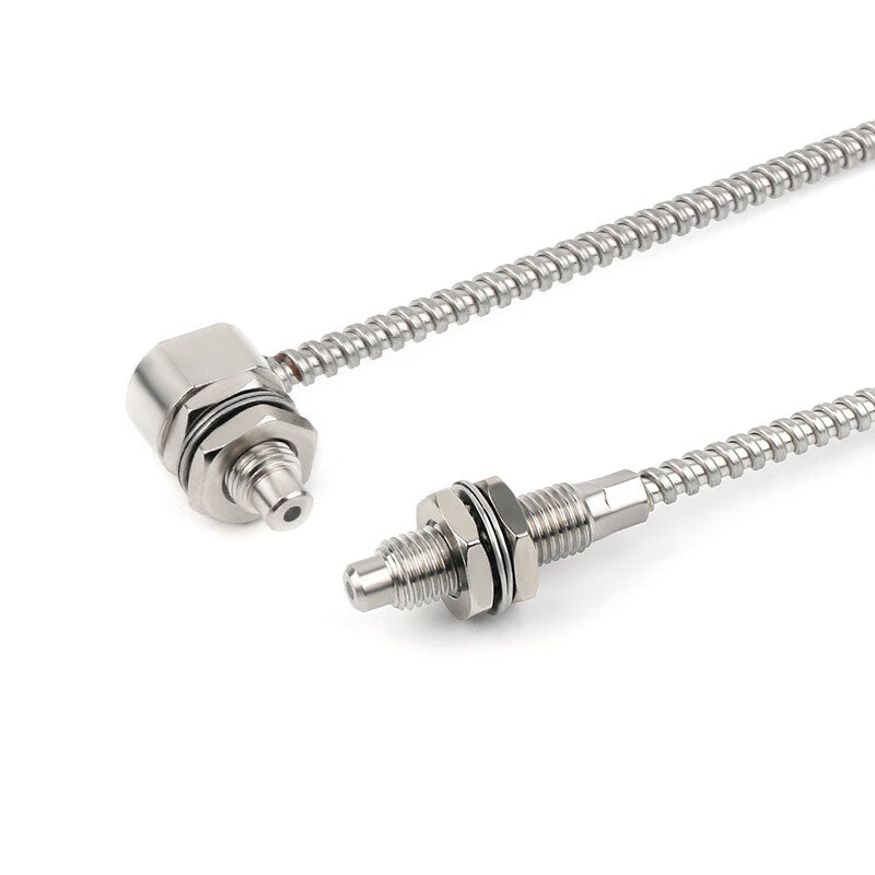 USAMR high temperature resistant 350℃ fiber optic sensor, photoelectric switch, diffuse reflection probe, through-beam fiber optic cable