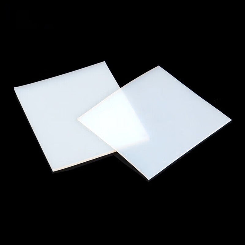 Jingu Lao Silicone Rubber Sealing Gasket, High Temperature Resistant Silicone Sheet, Transparent Square Plate, 500*500*0.5mm, KZS-906