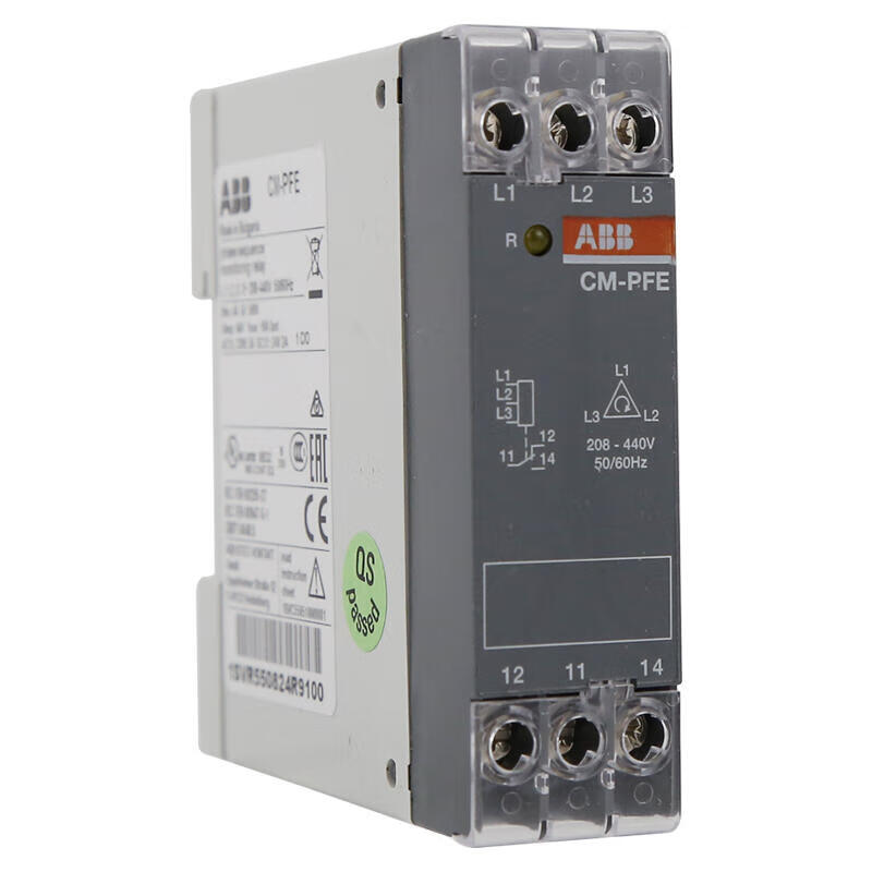 ABB CM-PFE Three-Phase Monitor, Phase Sequence 208-440VAC