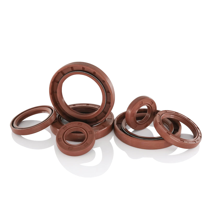 ZHIDE TC type fluororubber skeleton oil seal double lip shaft seal sealing ring, high temperature resistant TG4, 20*38*8 pieces, in stock.