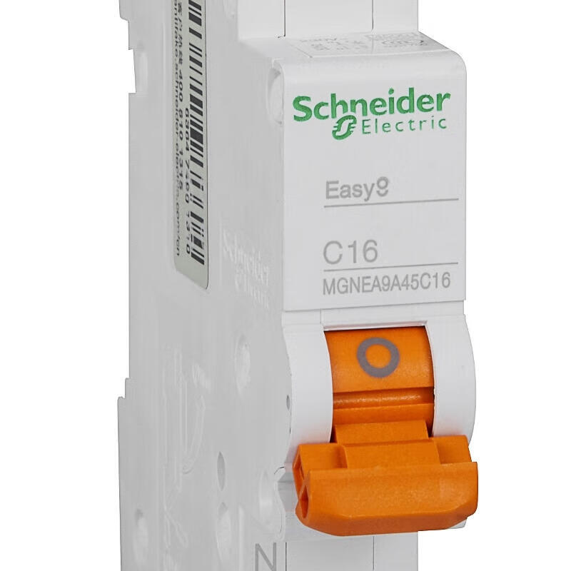 Schneider Electric small circuit breaker, EA9A45 phase + neutral C16A; MGNEA9A45C16