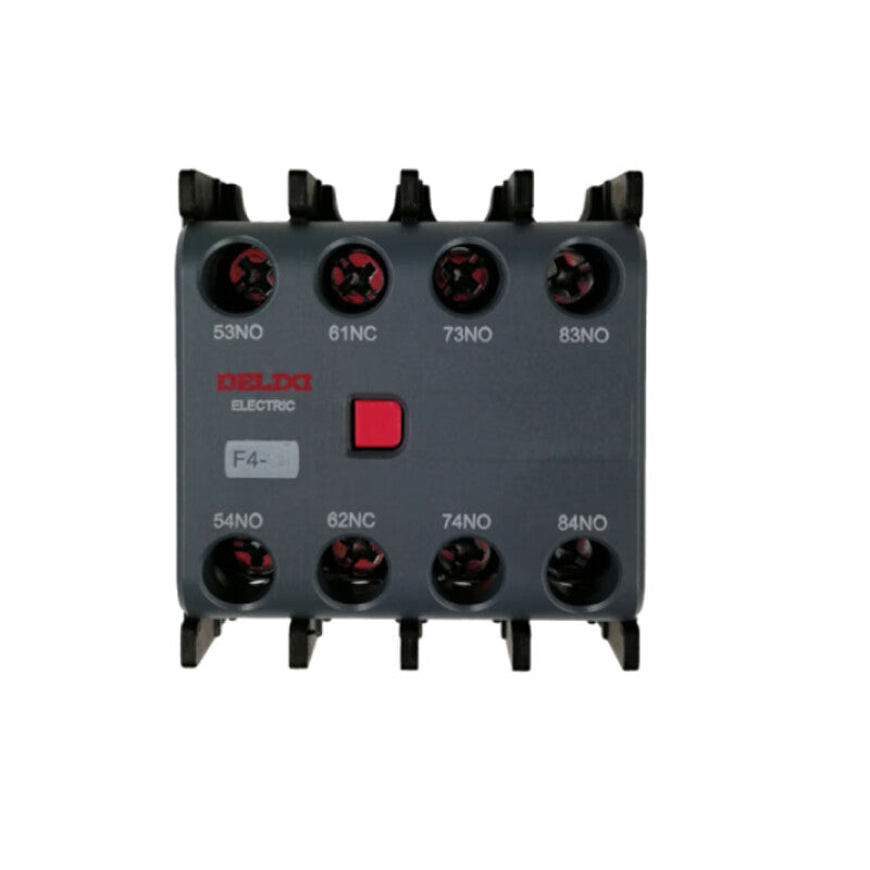DELIXI ELECTRIC AC contactor accessory top auxiliary contact F4-13/piece