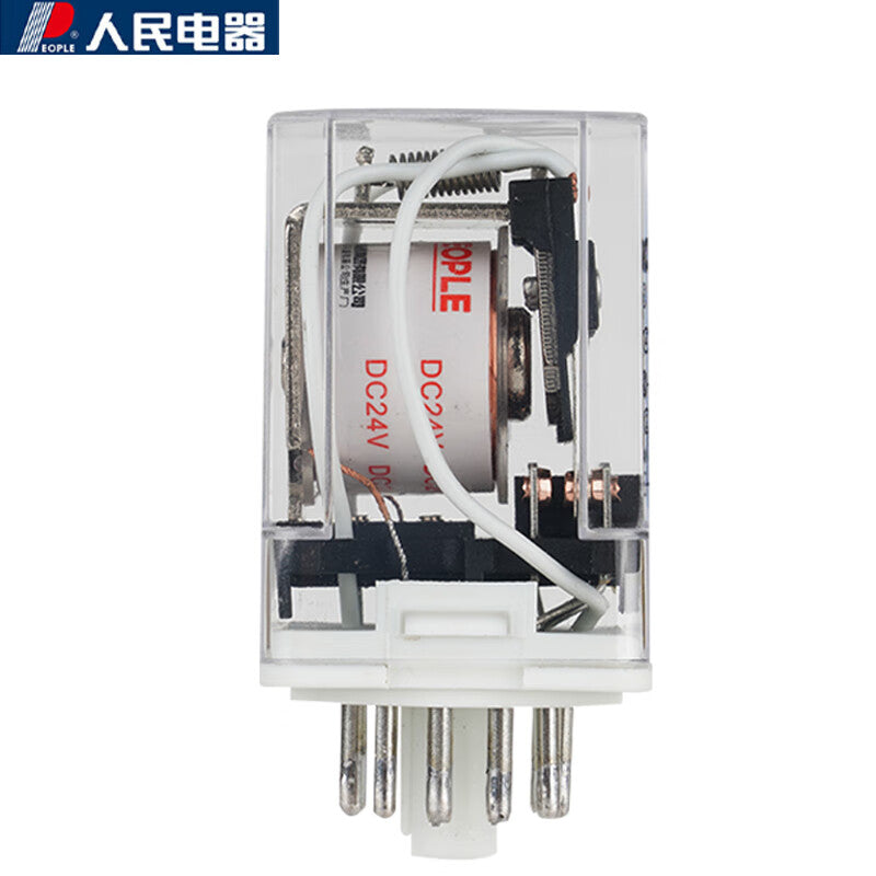 People's Electrical Appliances electromagnetic relay JQX-10F/3Z series DC220V (11 round feet) without base