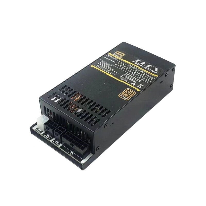 Ouhuayuan Fully Modular Small 1U Power Supply, Flex Rated 300W, 7660B ITX NAS Small Chassis Power Supply Module 250W