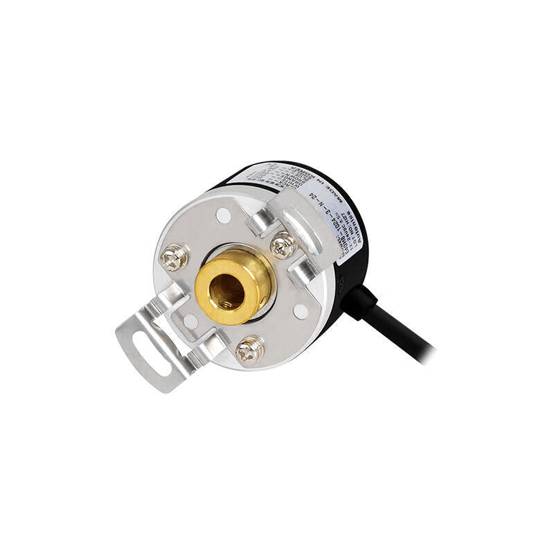 Autonics hollow shaft incremental rotary encoder 2500P/R voltage output DC5V cable 2m outer diameter φ40mm shaft diameter φ6mm; E40H6-2500-3-V-5