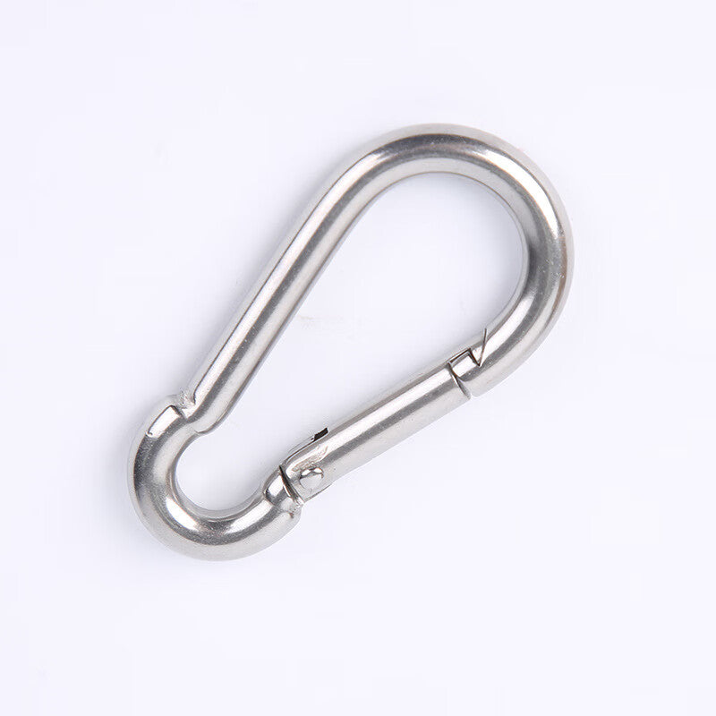 Zhuyu 304 Stainless Steel Spring Buckle, Safety Buckle, Lifting Hook, Lock, Safety Ring Lock, Quick-release Buckle, Standard Type M8