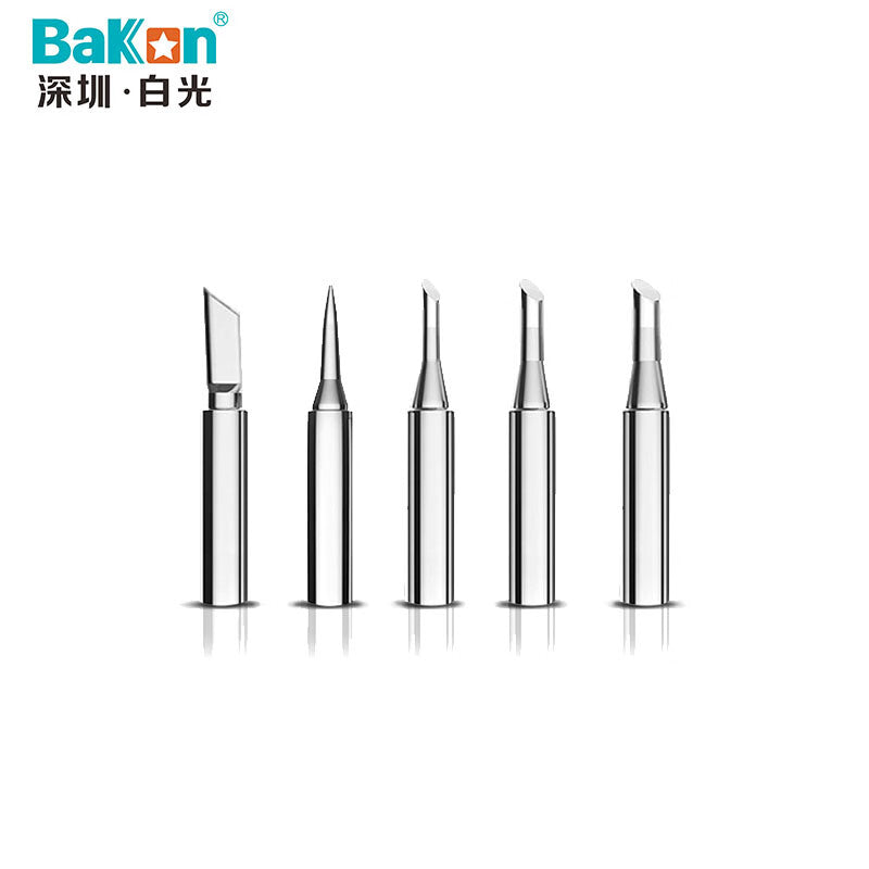 BAKON 600M soldering iron tip, horseshoe-shaped BK90 soldering iron tip blade, 600-1.6D flathead tip.
