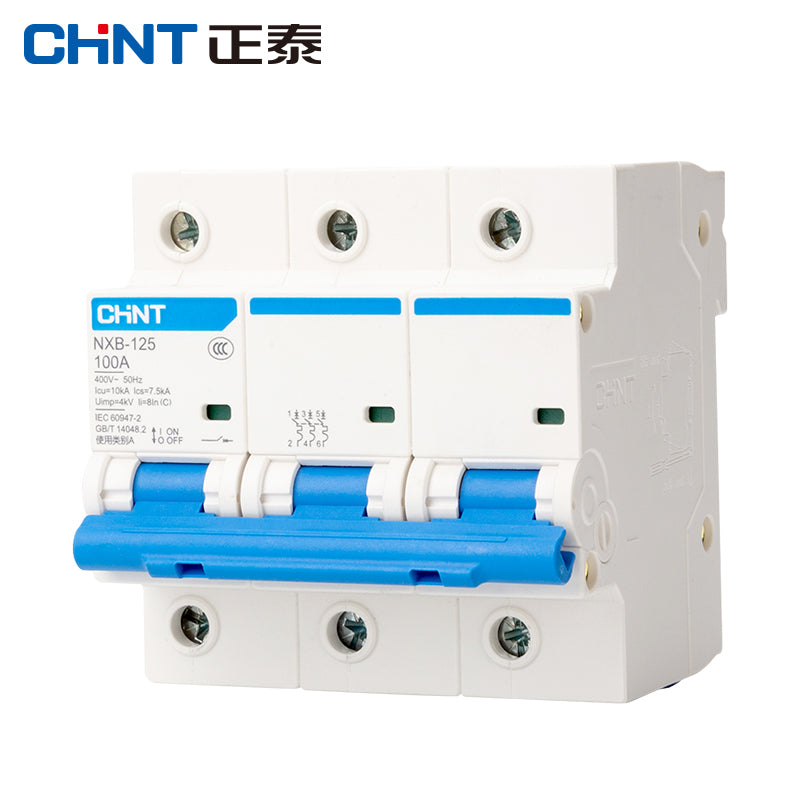 Chint NXB-125-3P-C100 Small Circuit Breaker Air Switch