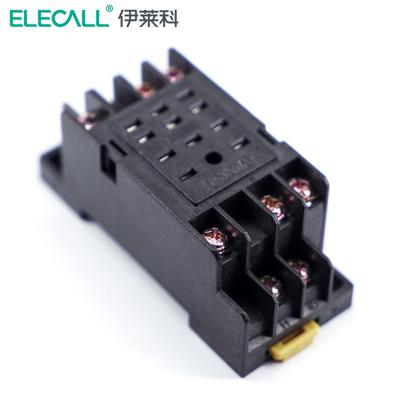 قاعدة مرحل كهرومغناطيسي ELECALL 11 دبوسًا PYF-11A