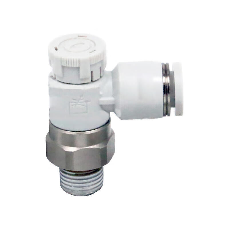 AirTAC Exhaust Throttle Speed Regulator Grey PTL601A