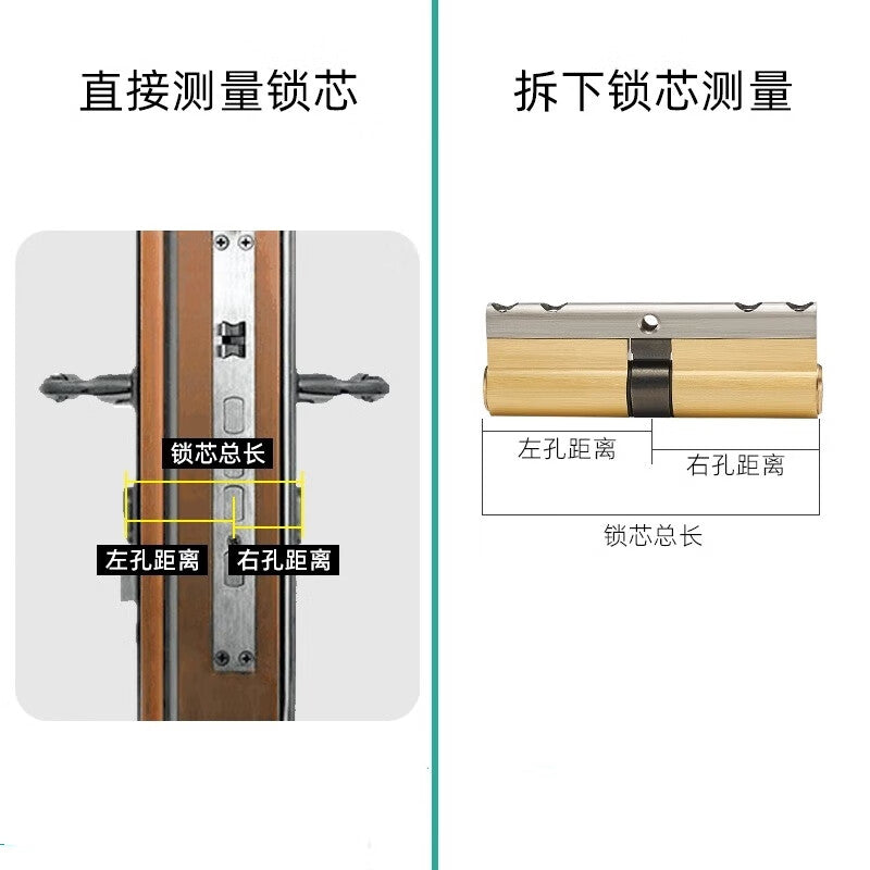 Shanhe Industrial Products anti-theft door lock cylinder, super C-grade universal type, entrance iron gate lock, entry blade lock cylinder, lock cylinder key, A-grade lock cylinder length 105 = 37.5 + 67.5