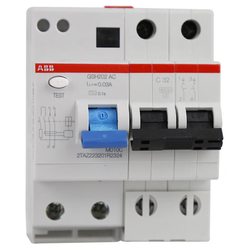 ABB Residual Current Circuit Breaker GSH202 AC-C32 0.03