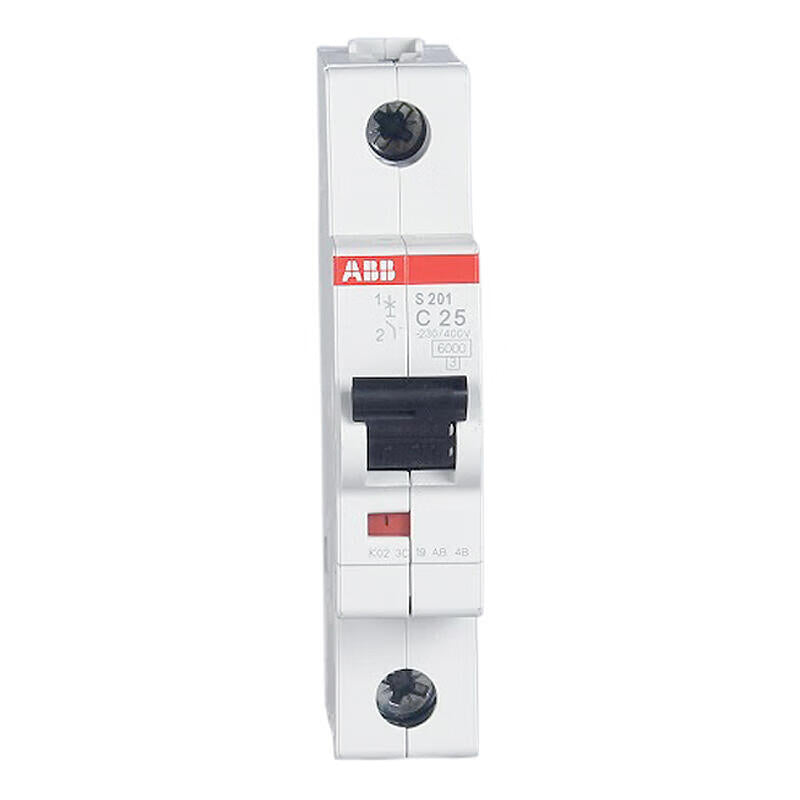 ABB S200 series miniature circuit breakers; S201-C25